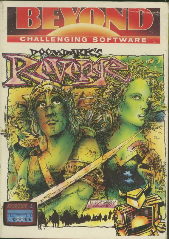 Front Cover for Doomdark's Revenge (ZX Spectrum)