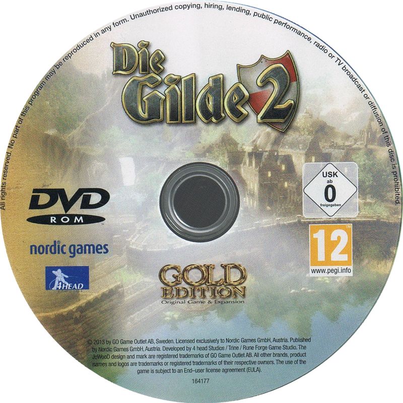 Media for The Guild 2: Gold Edition (Windows) (Green Pepper release)