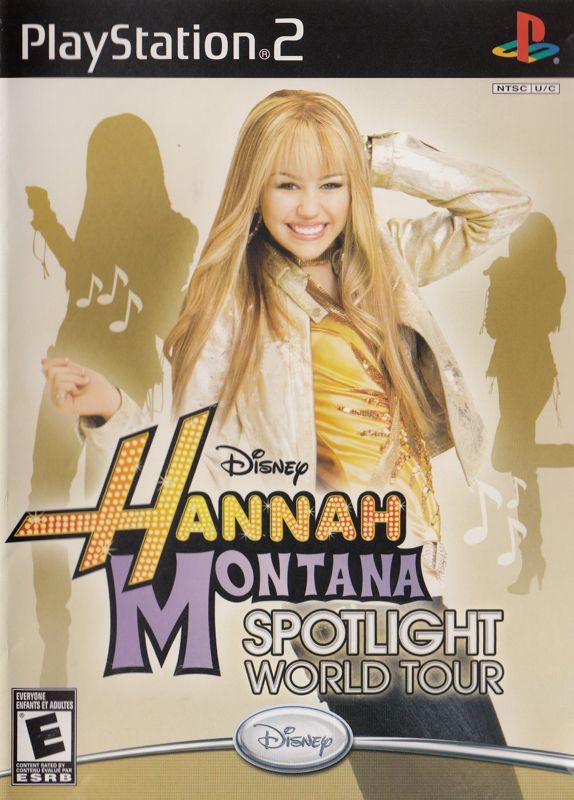 Front Cover for Hannah Montana: Spotlight World Tour (PlayStation 2)