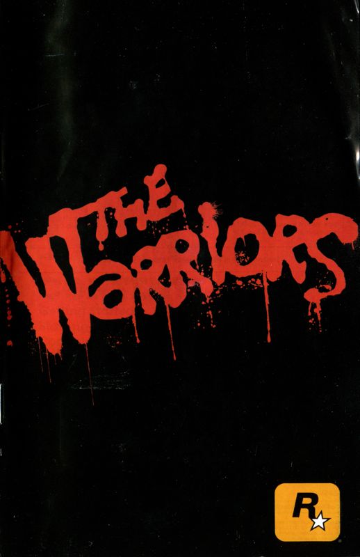 Manual for The Warriors (PlayStation 2): Front