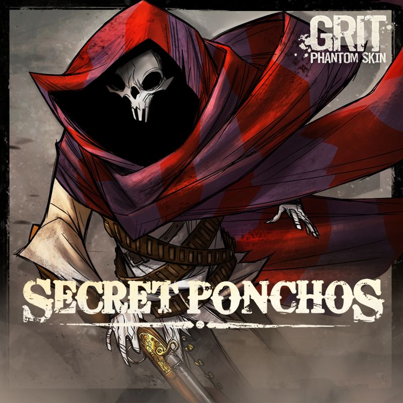 Front Cover for Secret Ponchos: Phantom Poncho 'Grit' Skin (PlayStation 4) (download release)