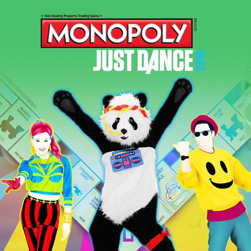 Front Cover for Monopoly Plus: Just Dance (PlayStation 4) (download release)