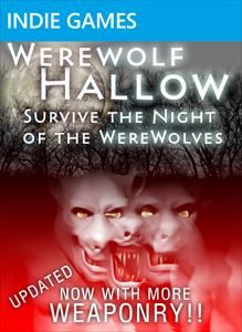 Front Cover for Werewolf Hallow (Xbox 360) (XNA Indie Games release)