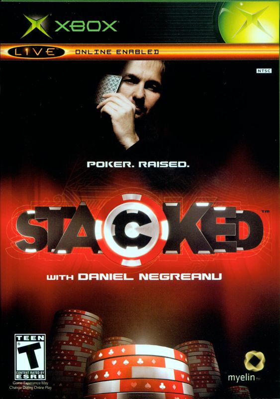 Front Cover for Stacked with Daniel Negreanu (Xbox)