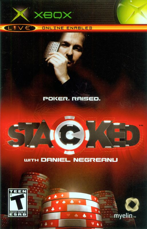 Manual for Stacked with Daniel Negreanu (Xbox): Front