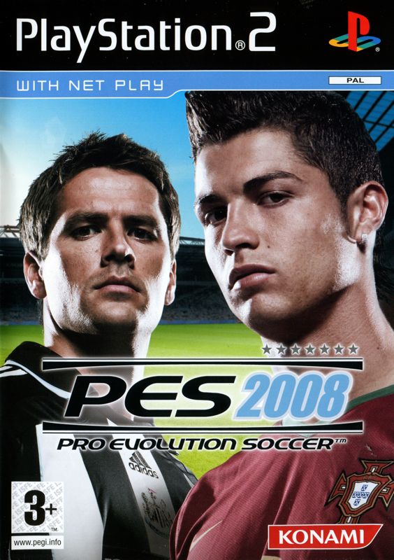 Front Cover for PES 2008: Pro Evolution Soccer (PlayStation 2)