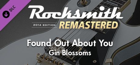 Front Cover for Rocksmith 2014 Edition: Remastered - Gin Blossoms: Found Out About You (Macintosh and Windows) (Steam release)
