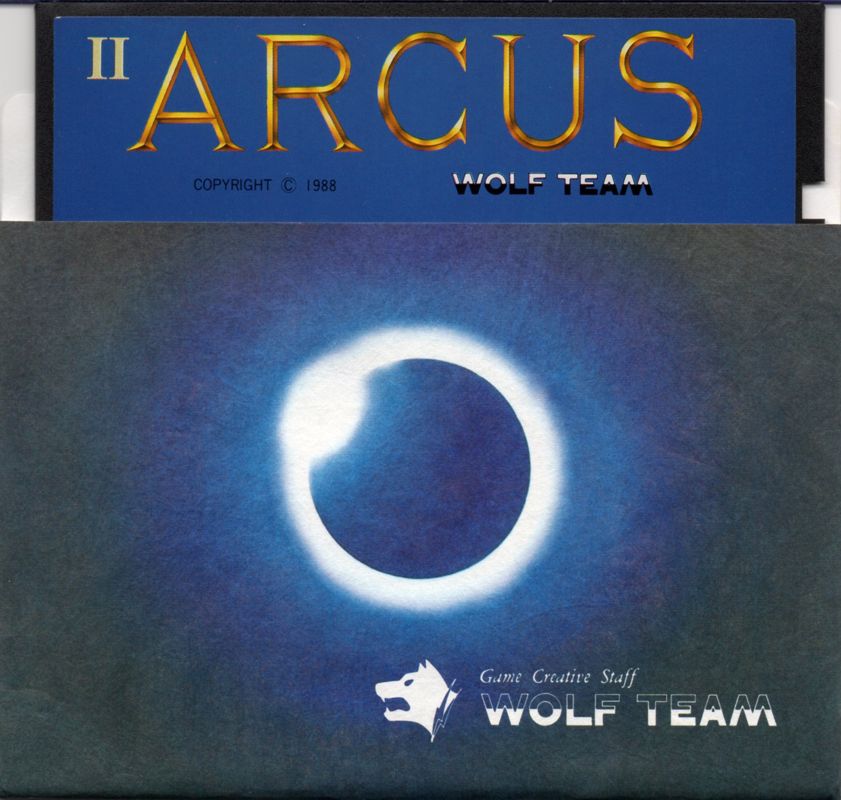 Media for Arcus (PC-88): Disk 2