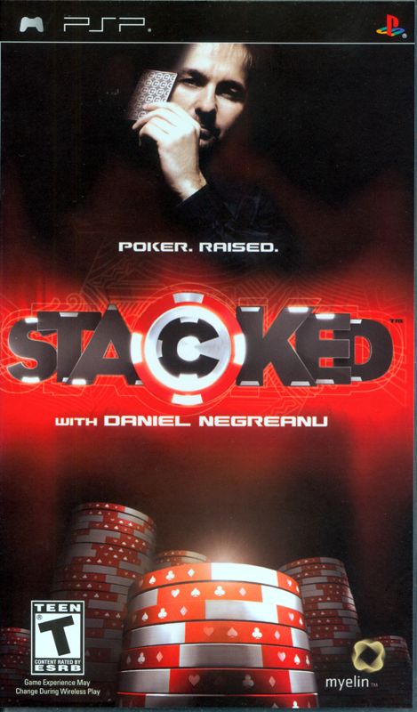 Front Cover for Stacked with Daniel Negreanu (PSP)