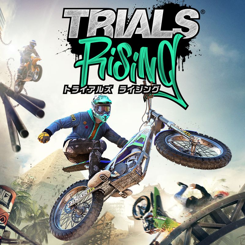 Front Cover for Trials Rising (Nintendo Switch) (download release)
