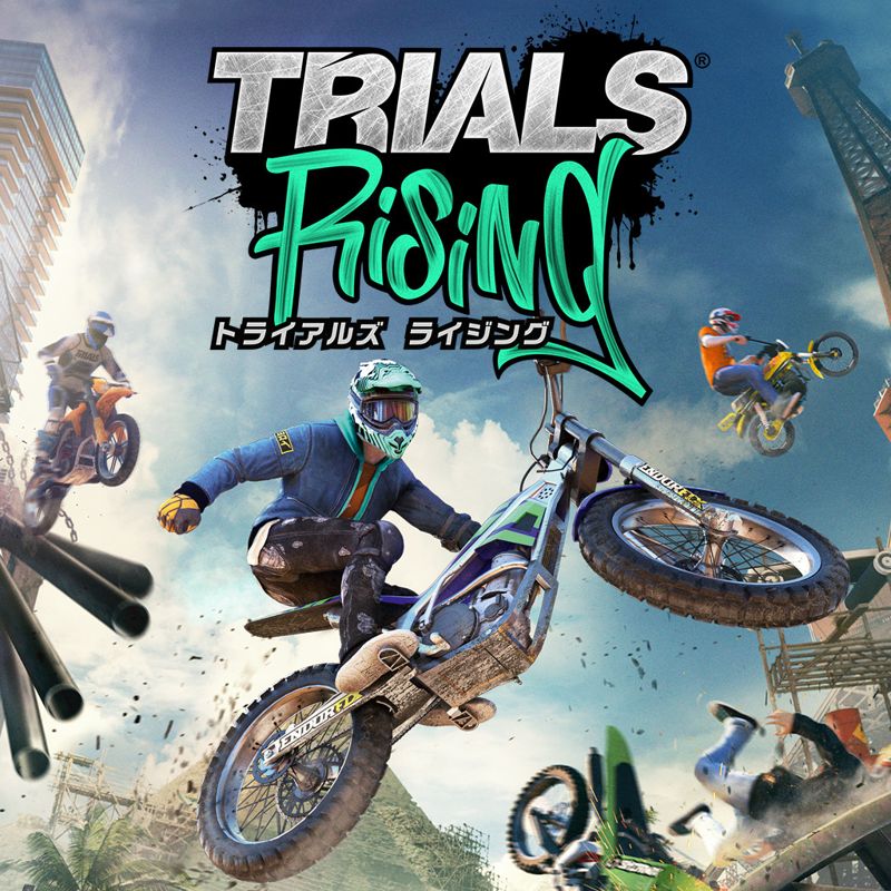 Front Cover for Trials Rising (PlayStation 4) (download release)