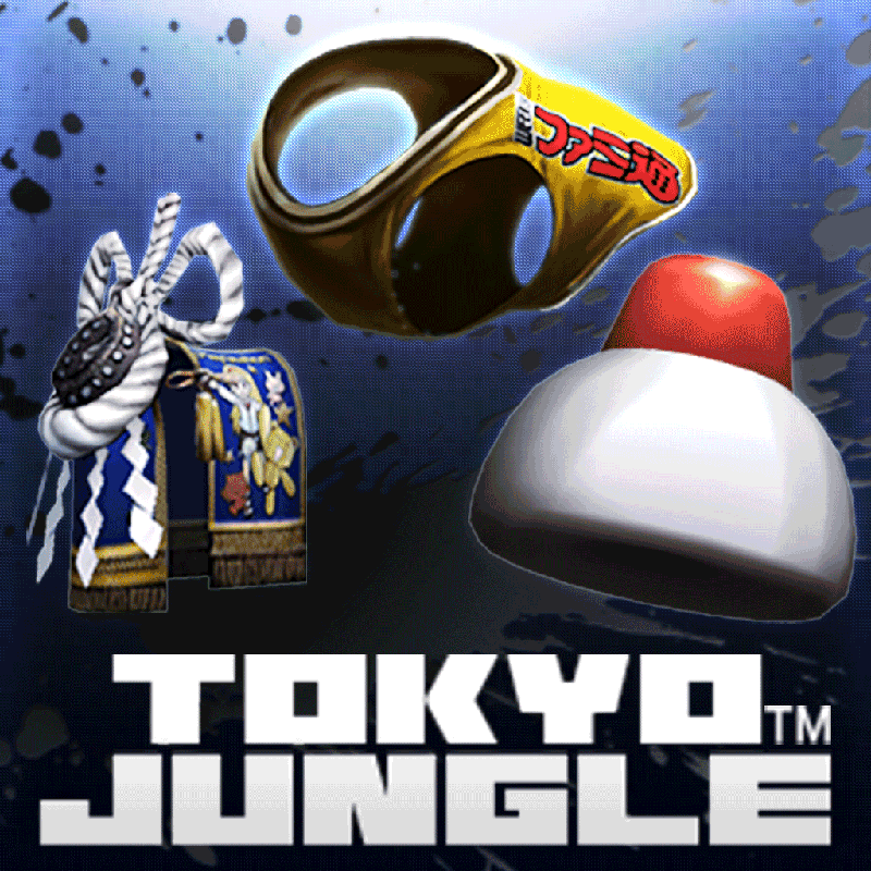 Front Cover for Tokyo Jungle: The Street Wear Pack (PlayStation 3) (download release)