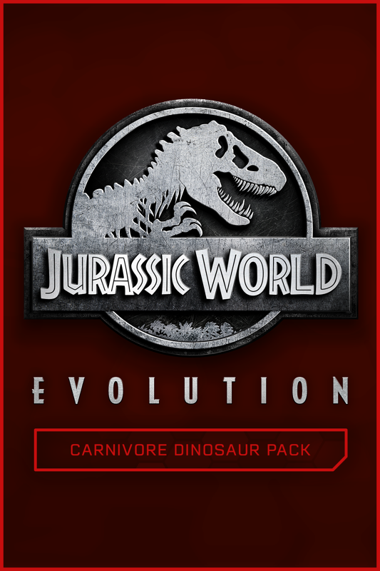 Front Cover for Jurassic World: Evolution - Carnivore Dinosaur Pack (Xbox One) (download release)