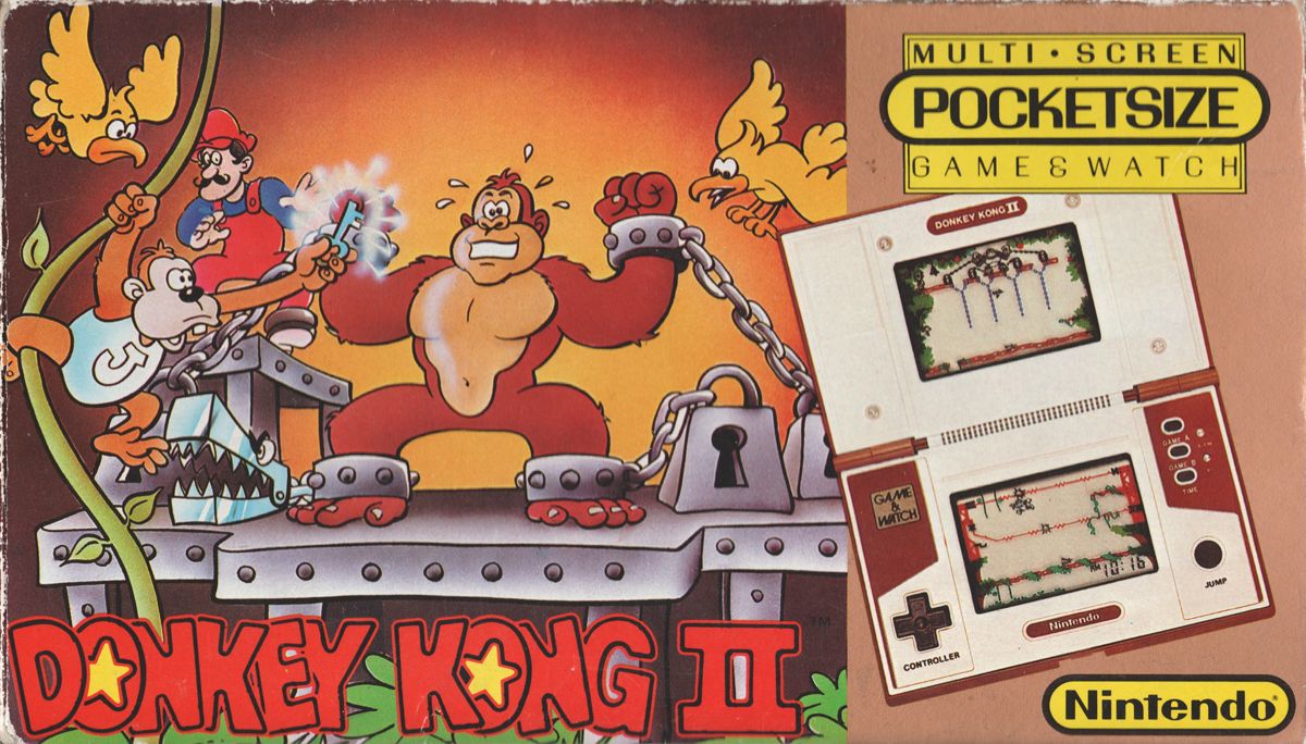 Game & Watch Multi Screen: Donkey Kong II cover or packaging