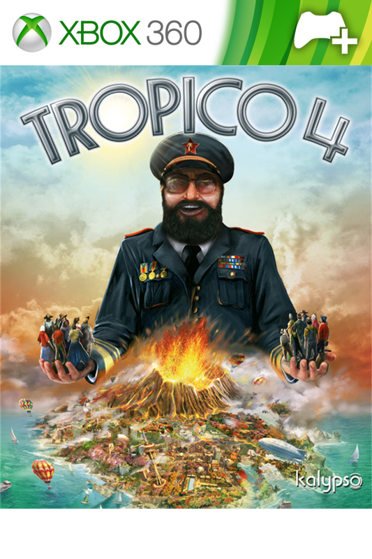 Front Cover for Tropico 4: The Academy (Xbox One) (Xbox 360 backwards compatible release)