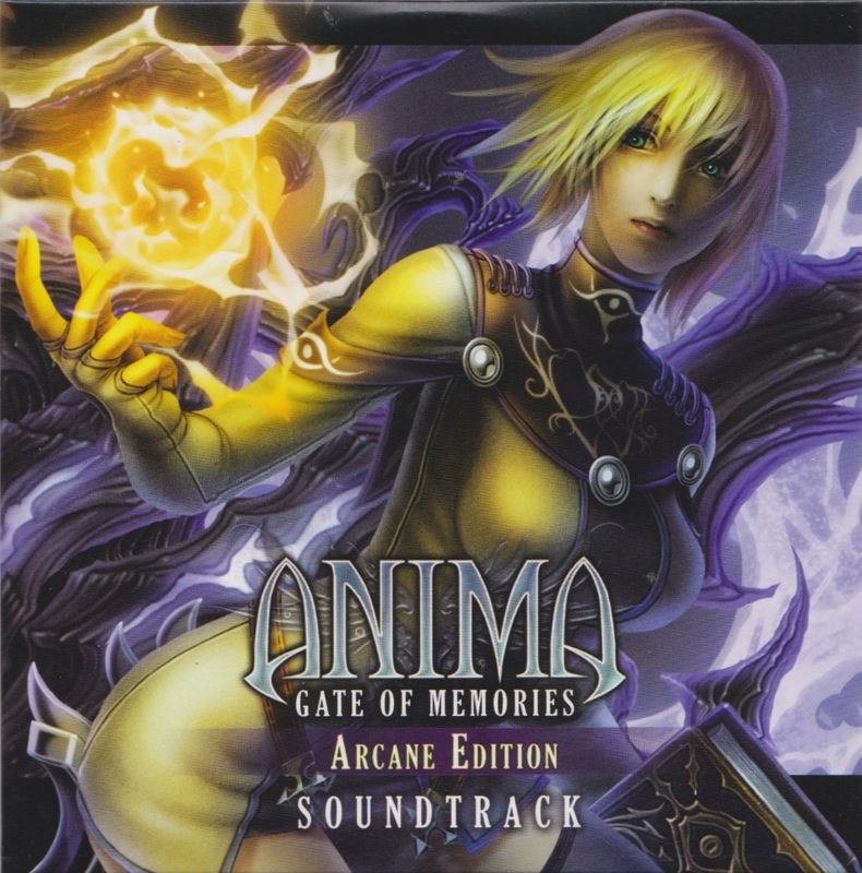 Soundtrack for Anima: Gate of Memories - Arcane Edition (Nintendo Switch) (First Print edition): Slipcase - Front