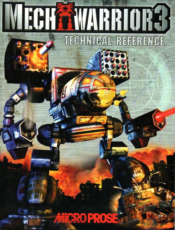 Manual for MechWarrior 3 (Windows): Technical Reference Front