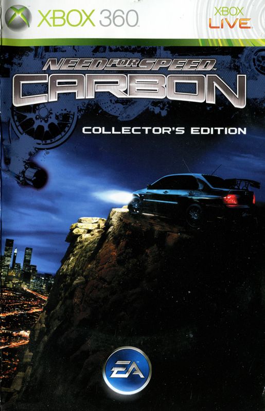 Manual for Need for Speed: Carbon (Collector's Edition) (Xbox 360): Front