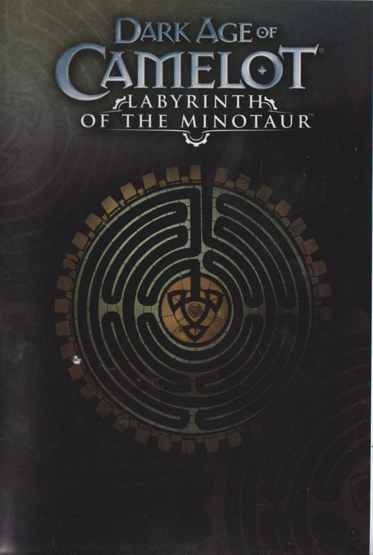 Manual for Dark Age of Camelot: Labyrinth of the Minotaur (Windows): 16-page Manual - Front