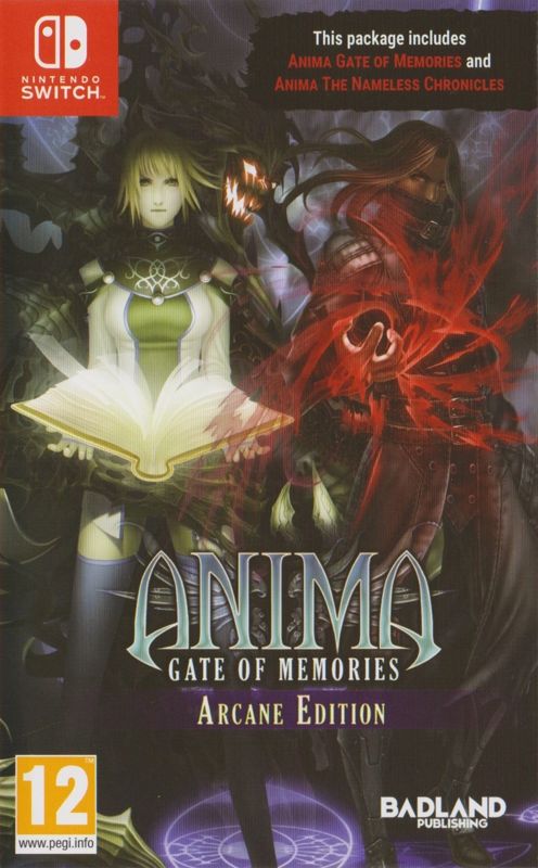Other for Anima: Gate of Memories - Arcane Edition (Nintendo Switch) (First Print edition): Keep Case - Front