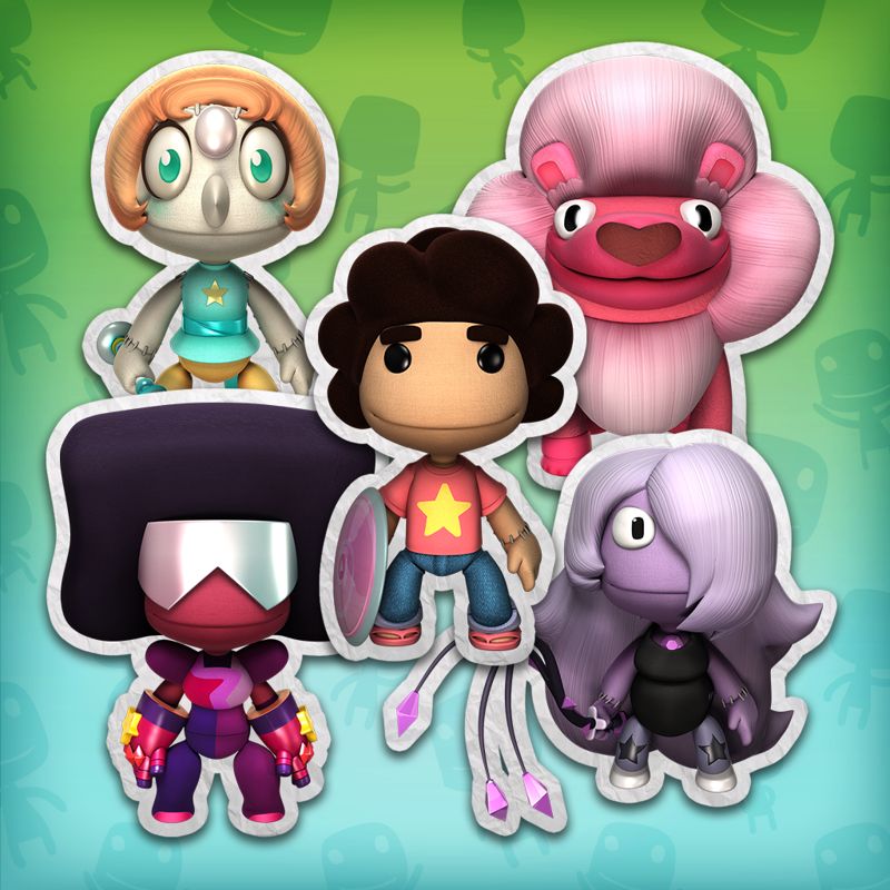 Front Cover for LittleBigPlanet 3: Steven Universe Costume Pack (PlayStation 3 and PlayStation 4) (download release)