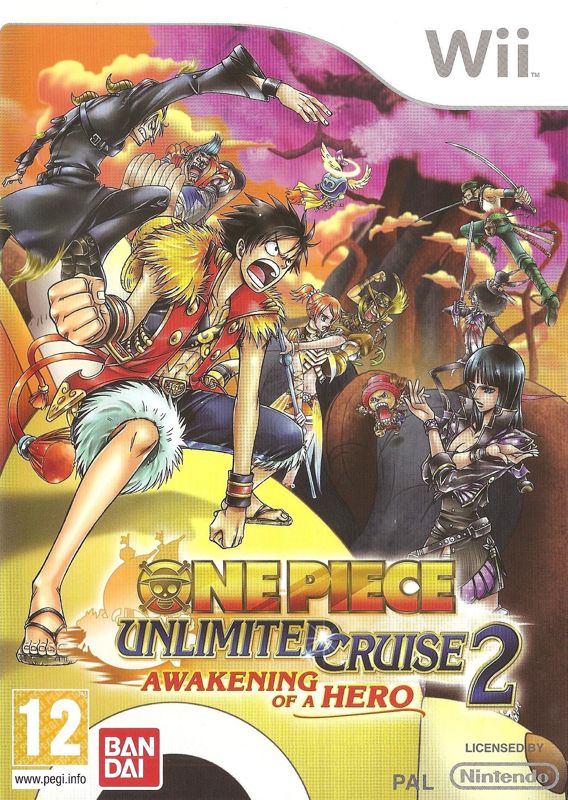 Front Cover for One Piece: Unlimited Cruise 2 - Awakening of a Hero (Wii)
