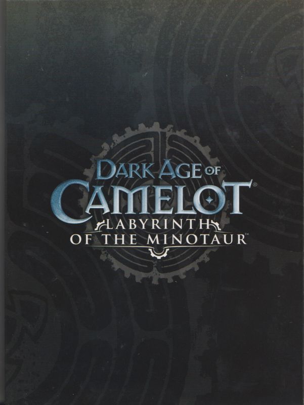 Other for Dark Age of Camelot: Labyrinth of the Minotaur (Windows): 3-folded Cardboard Disc Holder - Center