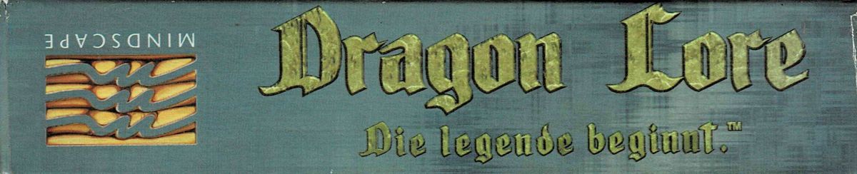Spine/Sides for Dragon Lore: The Legend Begins (DOS): Top