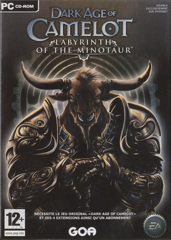 Front Cover for Dark Age of Camelot: Labyrinth of the Minotaur (Windows)