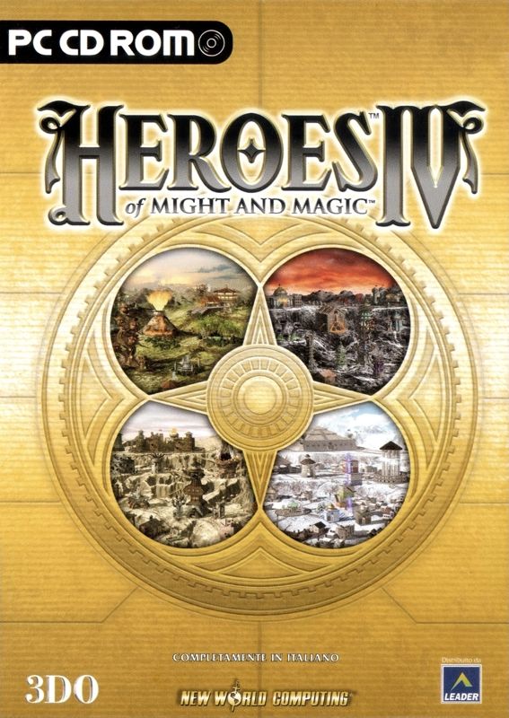 Front Cover for Heroes of Might and Magic IV (Windows)