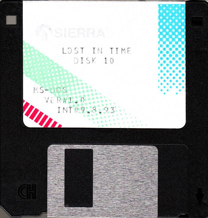 Media for Lost in Time (DOS) (3.5" Disk version): Disk 10