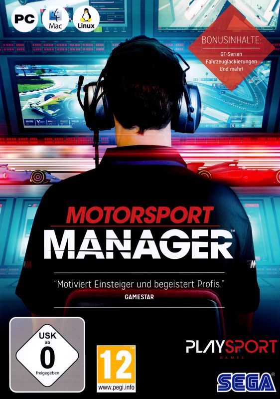 Front Cover for Motorsport Manager (Windows)