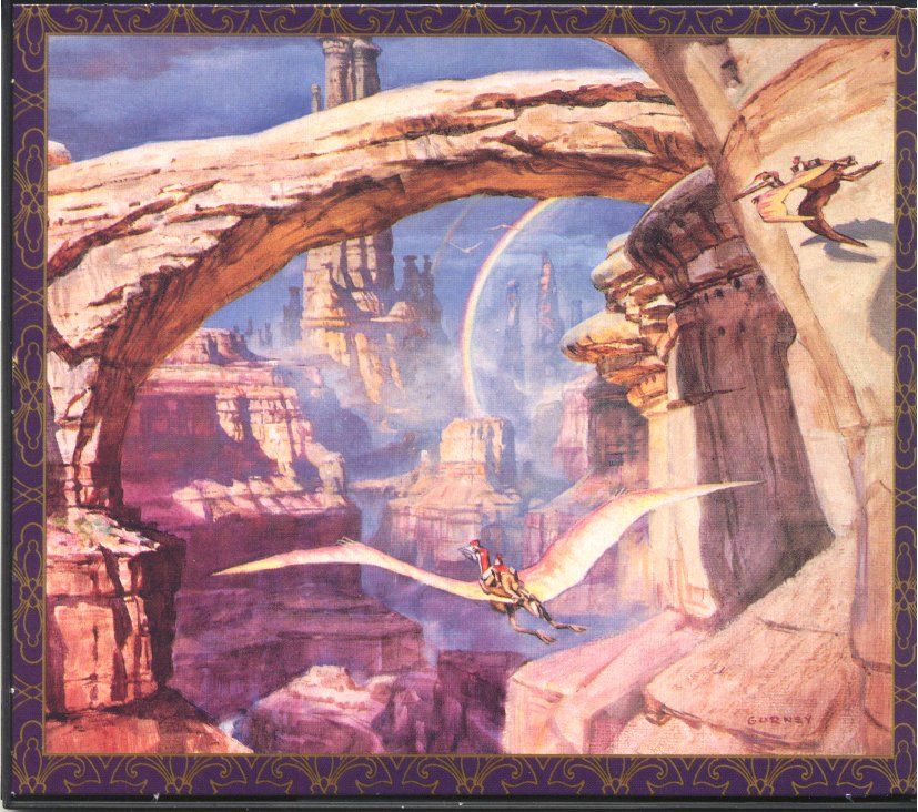 Other for Dinotopia (DOS): Jewel Case - Back
