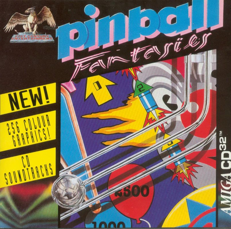 Front Cover for Pinball Fantasies (Amiga CD32)