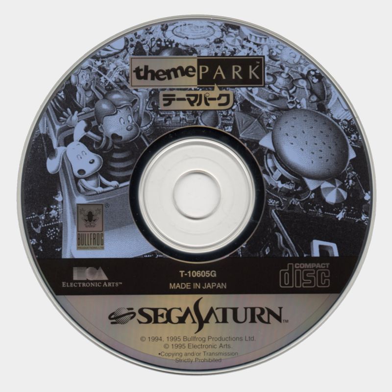 Media for Theme Park (SEGA Saturn)