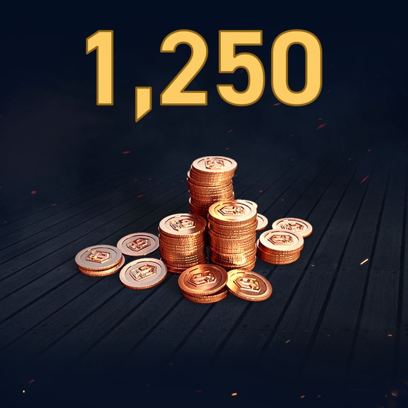 World of Warships: Legends - 1,250 Doubloons (2019) - MobyGames