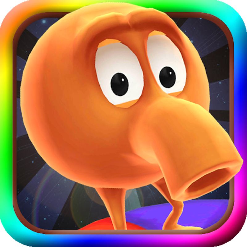 Front Cover for Q*bert: Rebooted (iPad and iPhone)