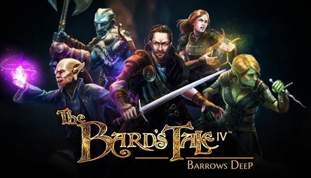 Front Cover for The Bard's Tale IV: Barrows Deep (Windows) (Humble Store release)