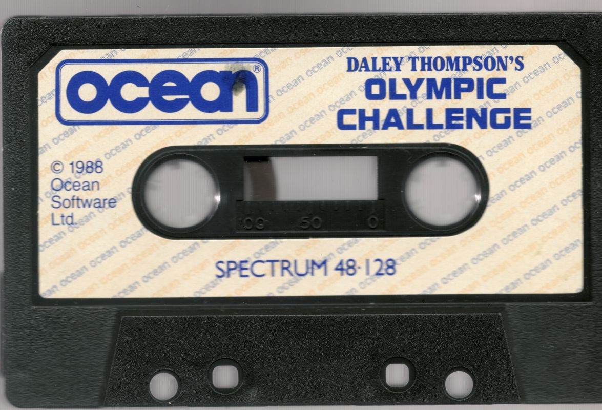Media for Daley Thompson's Olympic Challenge (ZX Spectrum)