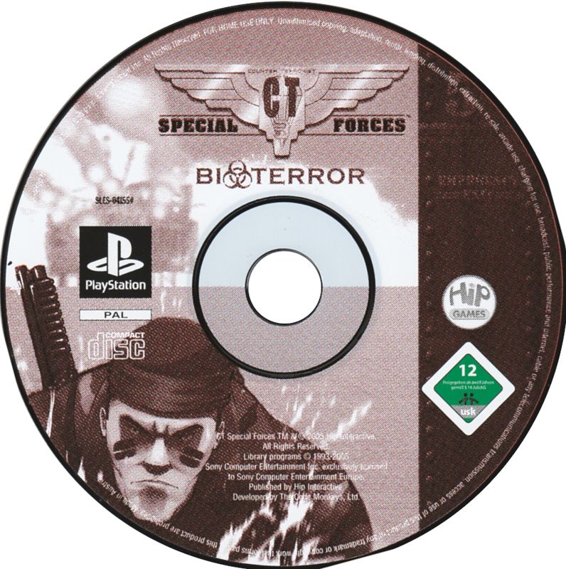Media for CT Special Forces 3: Bioterror (PlayStation)