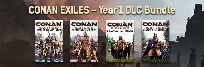Front Cover for Conan: Exiles - Year 1 DLC Bundle (Windows) (Steam release)