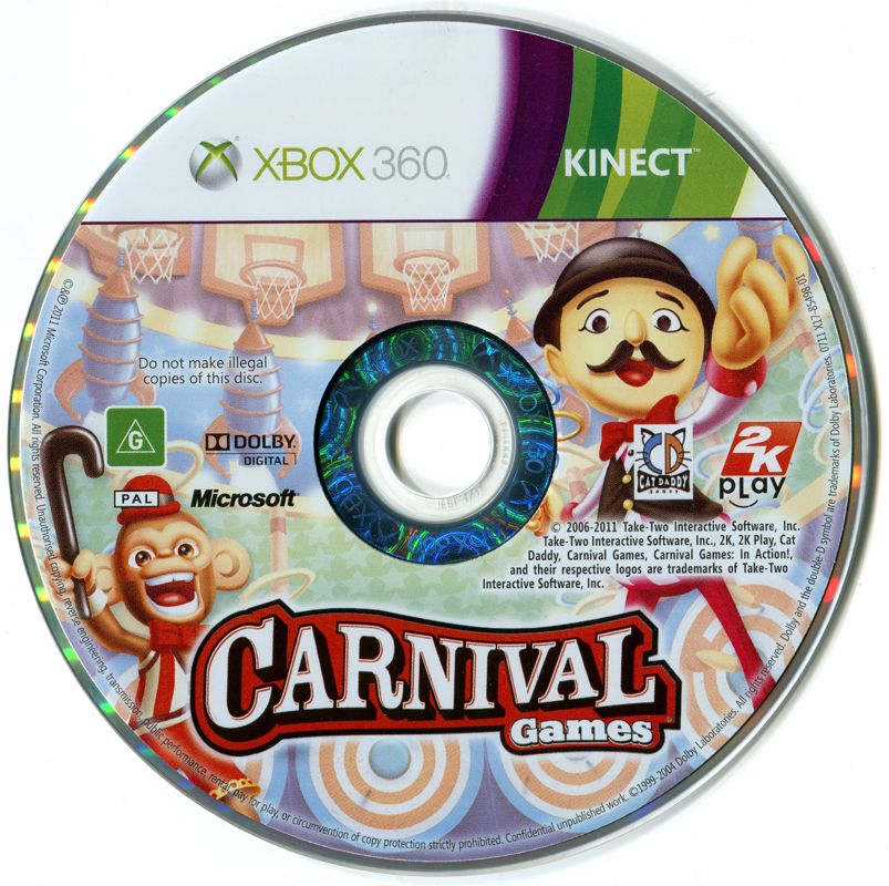 Media for Carnival Games: Monkey See, Monkey Do (Xbox 360)