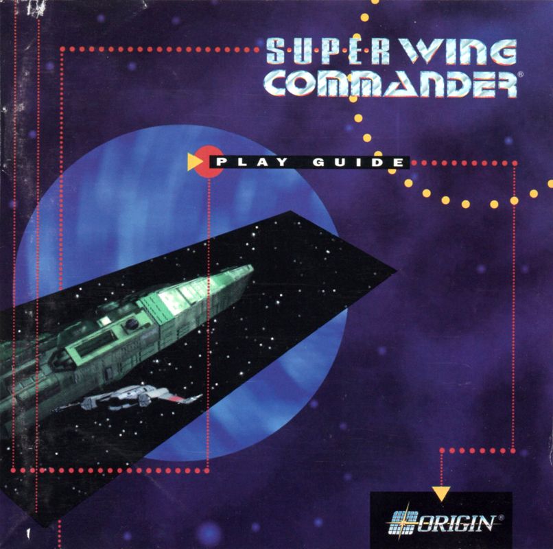 Manual for Super Wing Commander (3DO): Front