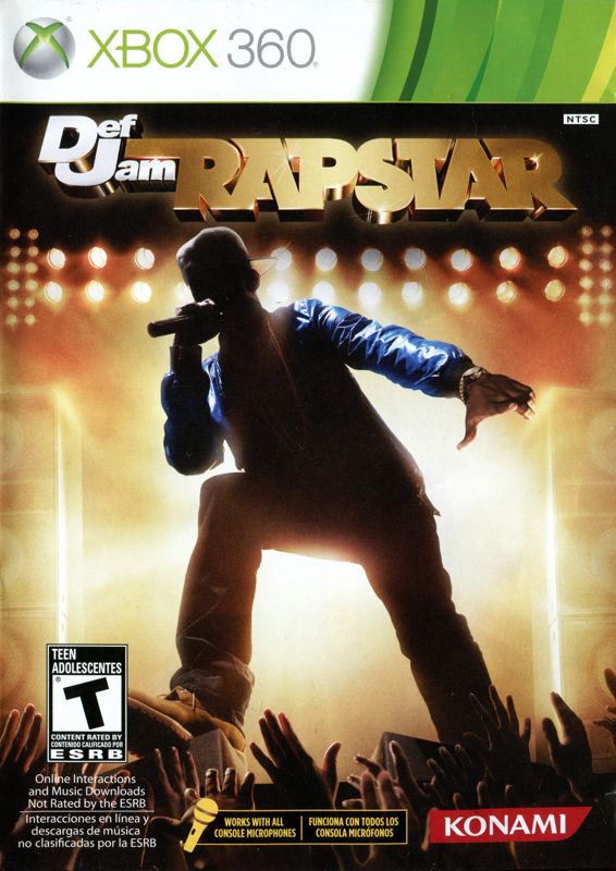 Def Jam: Rapstar cover or packaging material - MobyGames