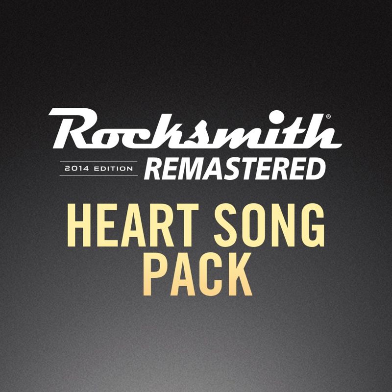 Front Cover for Rocksmith 2014 Edition: Remastered - Heart Song Pack (PlayStation 3 and PlayStation 4) (download release)