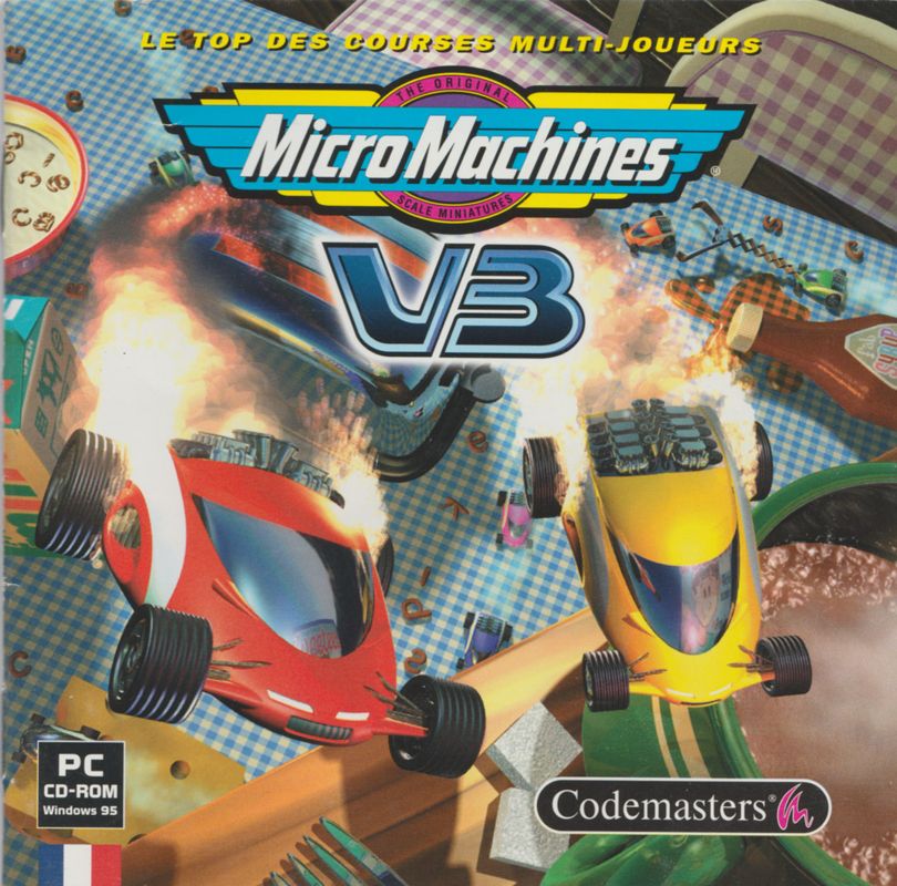 Micro Machines V3 cover or packaging material - MobyGames