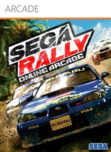 Front Cover for SEGA Rally Online Arcade (Xbox 360): Xbox Live Arcade release