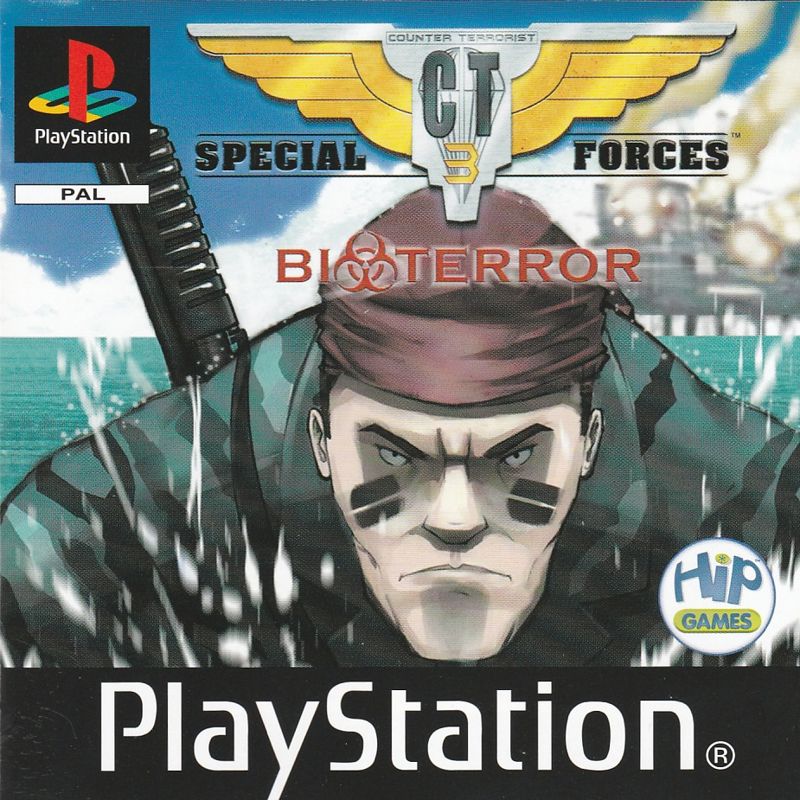 Manual for CT Special Forces 3: Bioterror (PlayStation)