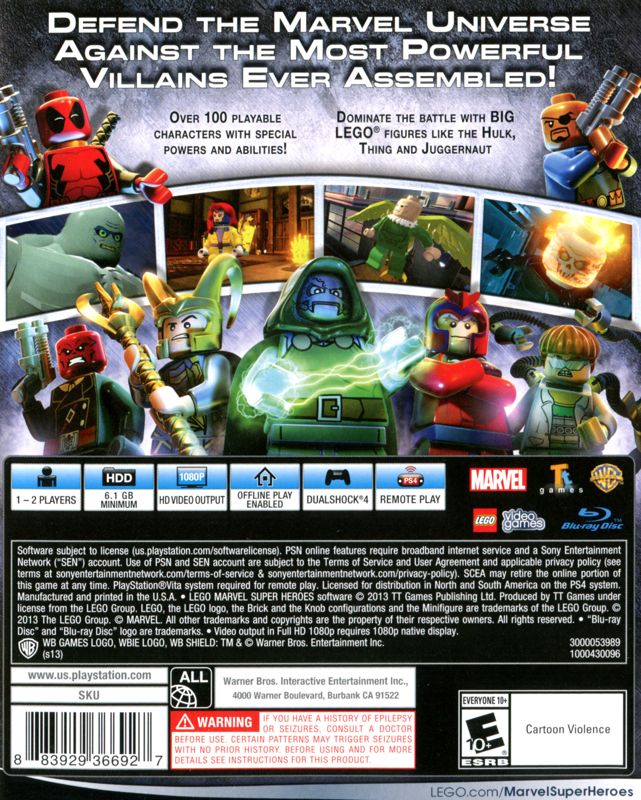 lego marvel superheroes ps4 box art