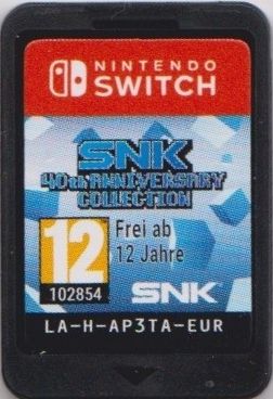 Media for SNK 40th Anniversary Collection (Nintendo Switch)